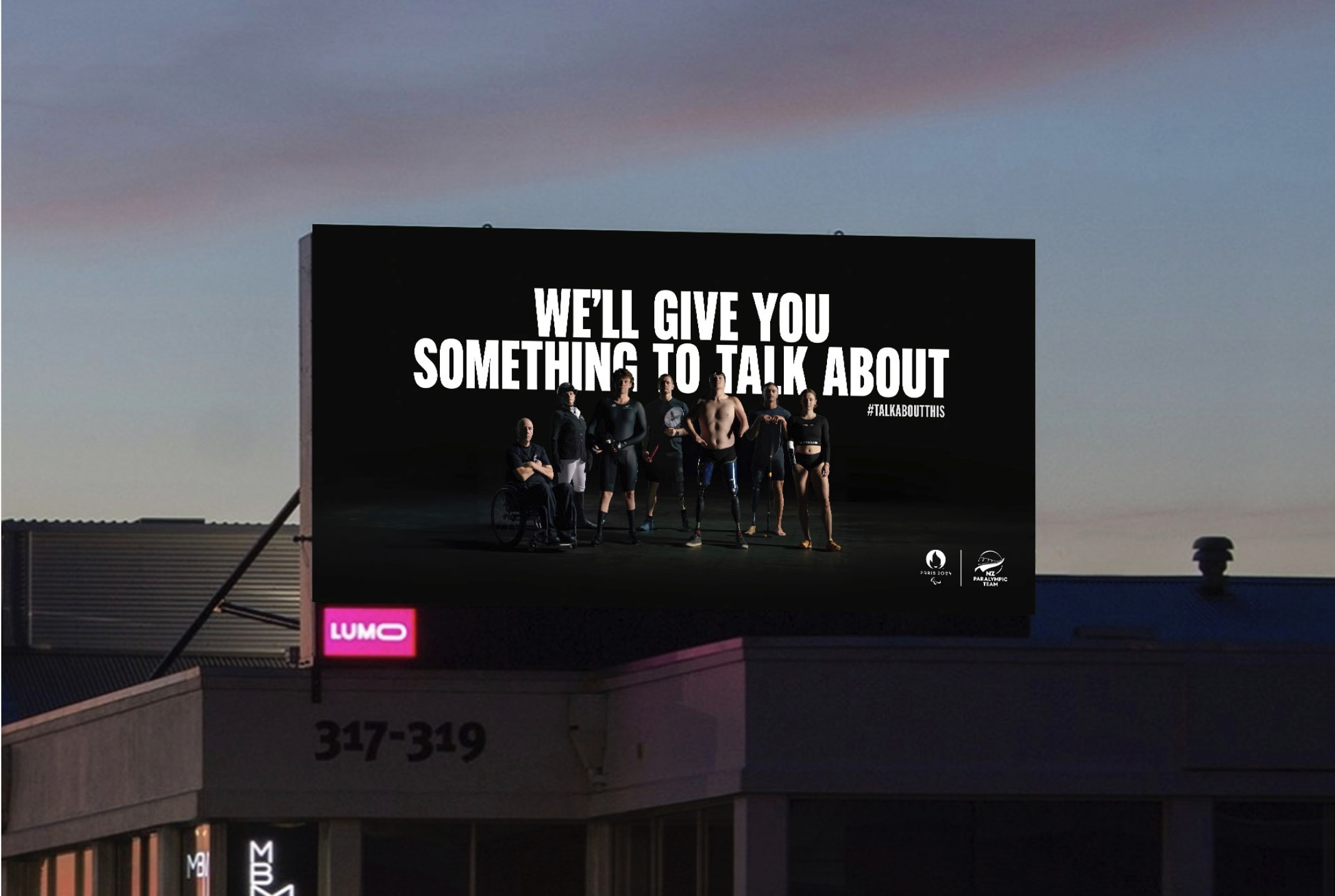 NZ Paralympic team gives people something to talk about in new campaign via Saatchi & Saatchi